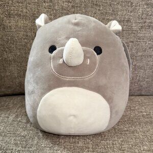Squishmallows Irving the Rhino - 7" - NWT